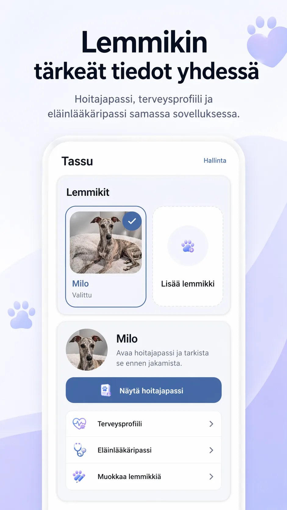 Tassu-sovelluksen esikatselukuva